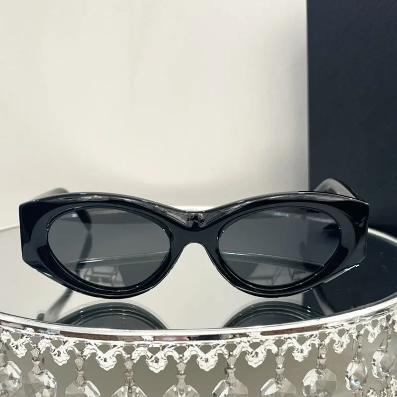 

Fashionable luxury brand elliptical sunglasses for men and women, street sunglasses for high-quality driving, customized sunglas