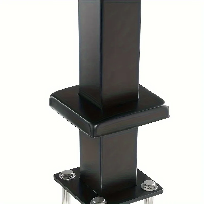 Cable Railing Post, 36" X 2" X 2" Steel Level Deck Railing Post Without Holes, SUS304 Stainless Steel Cable
