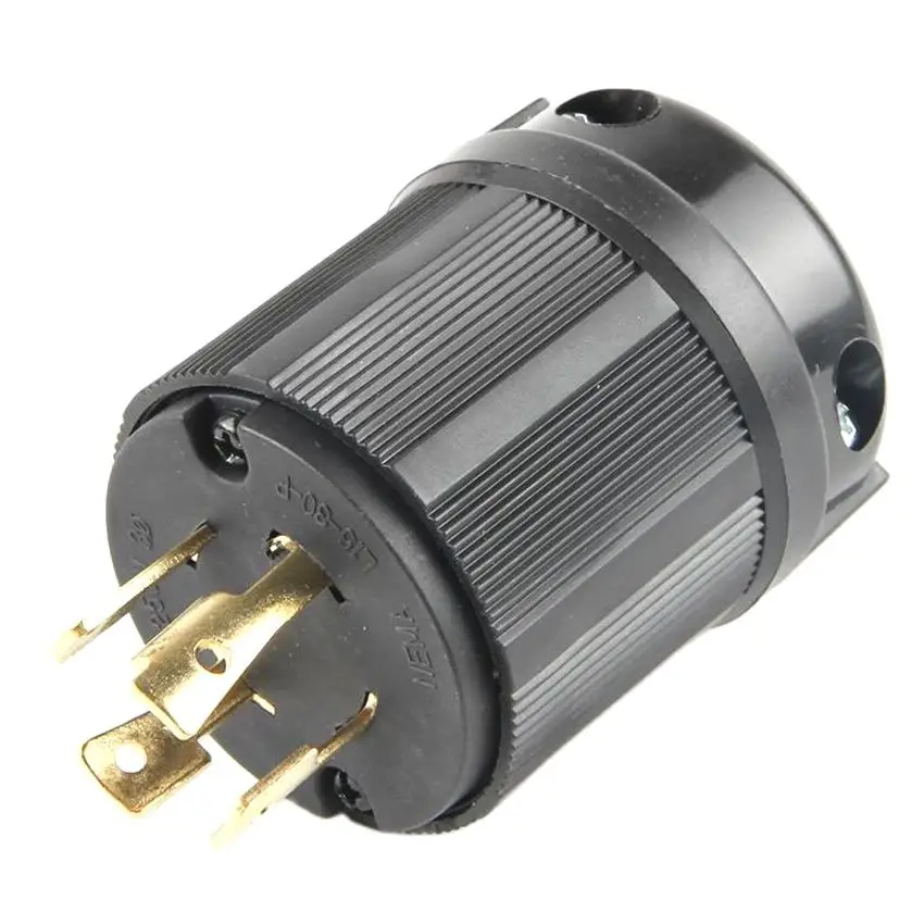 America 30A NEMA L15-30P L15-30R US Locked industry power converter plug Generator inline wiring connector Receptacle