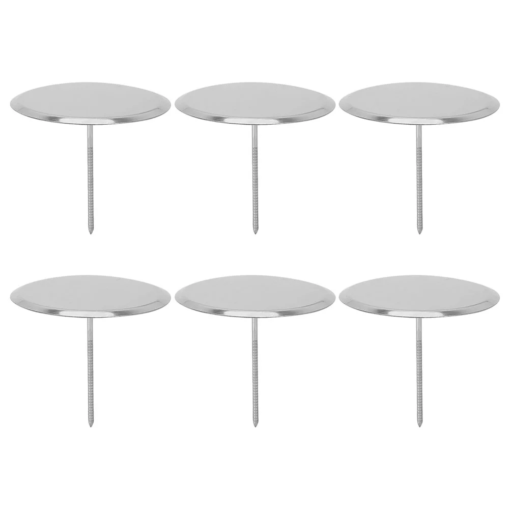 

6 Pcs Paper Cup Stainless Steel Mounting Nails Decorations Flower Baking Tools Cake for