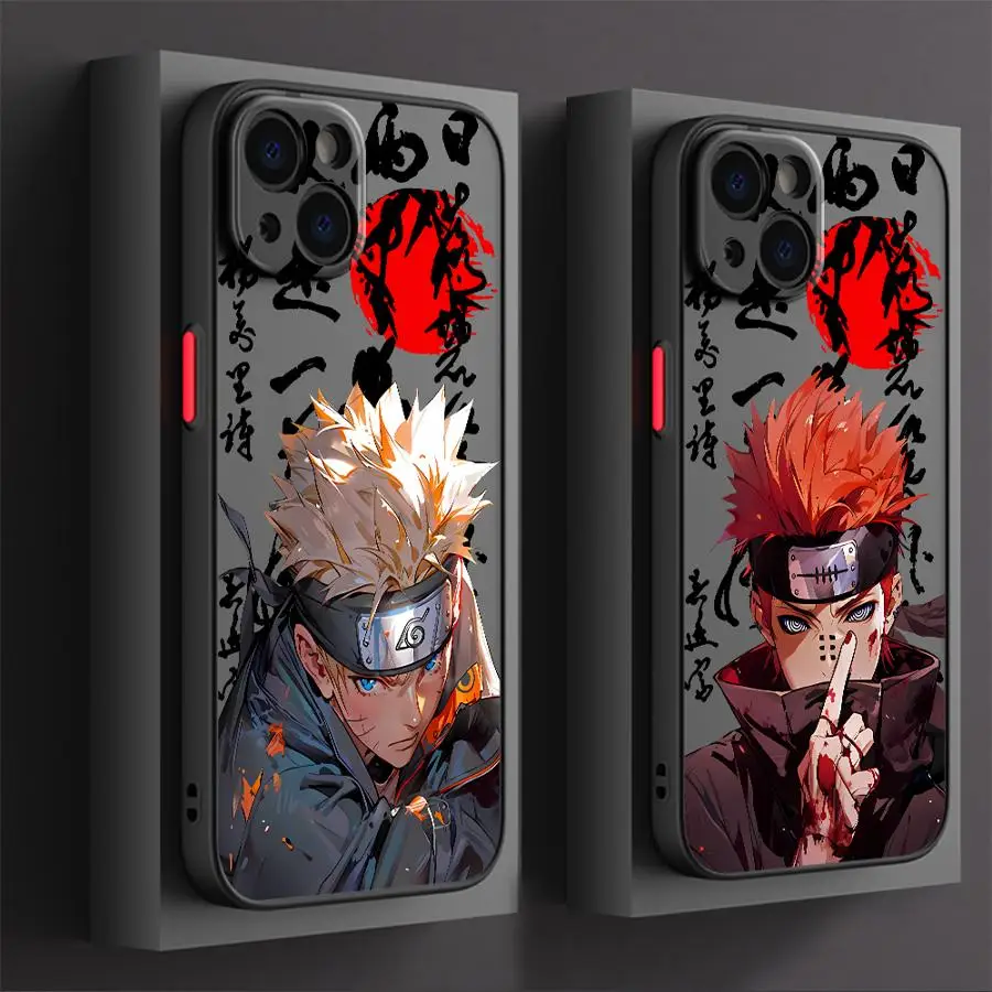 Naruto Akatsuki Cloud Matte Phone Case