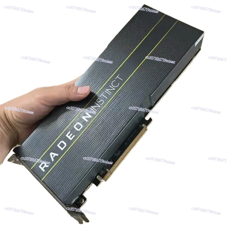 Nova placa gráfica AMD MI50 16G 32G computação AI inference