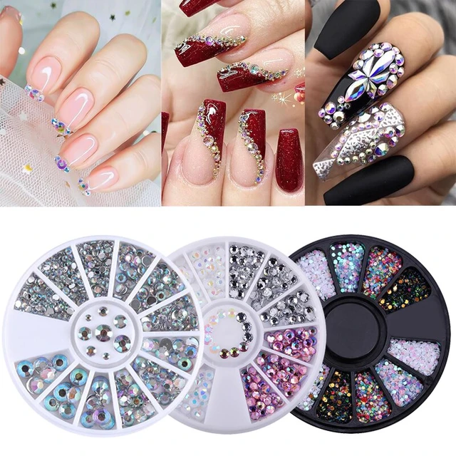 Rhinestone Variety Box - Crystal Mix Nail Rhinestone Kit