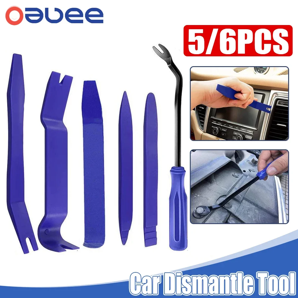 Plastic Auto Dismantle Tools Kit Car Radio Door Clip Panel Trim Dash Audio Removal Installer Pry Kit Conversion Repairing Tool