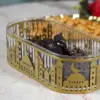 Snack Tray with Lid Candy Dish with Lid Food Plates Dried Fruit Container Eastern Candy Box for Wedding Candy Cookies Veggies 5
