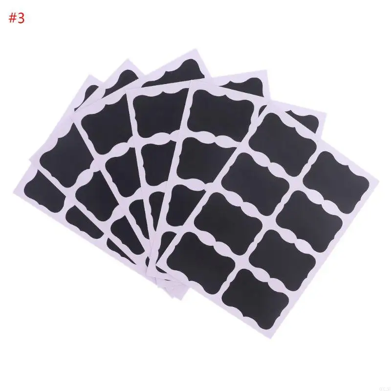 QX2E Chalkboard Blackboard Chalk Board Stickers Decals Craft Kitchen Home Jar Spi
