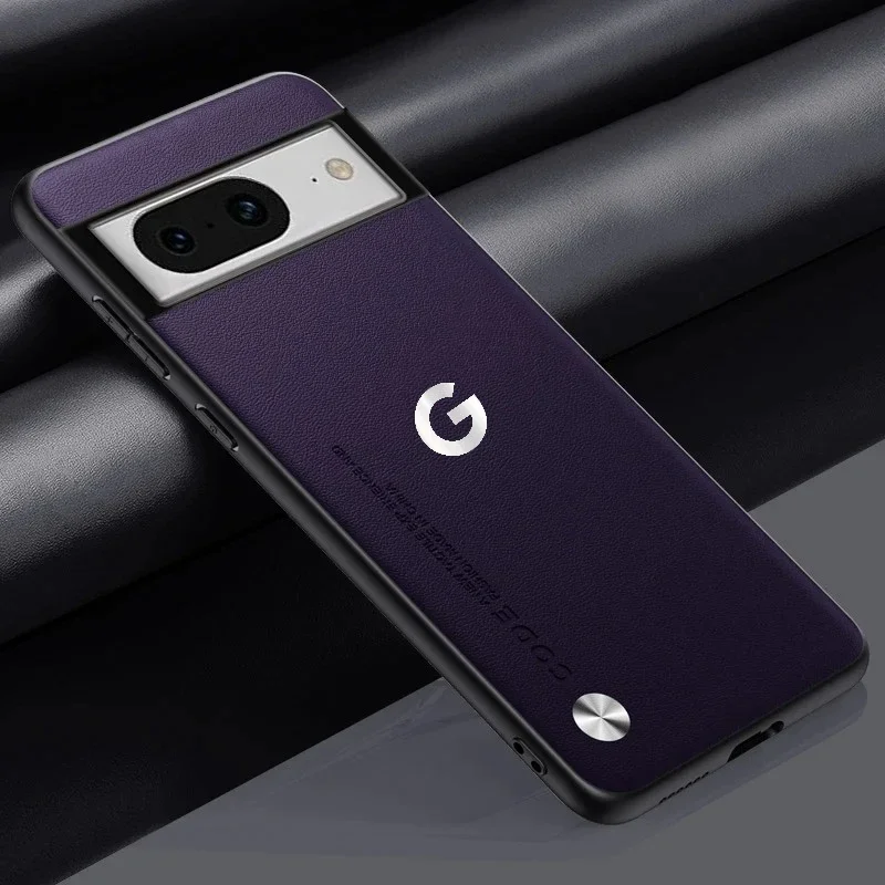 Luxurious Kevlar Leather Matte Phone Case - Shockproof Protective Cover