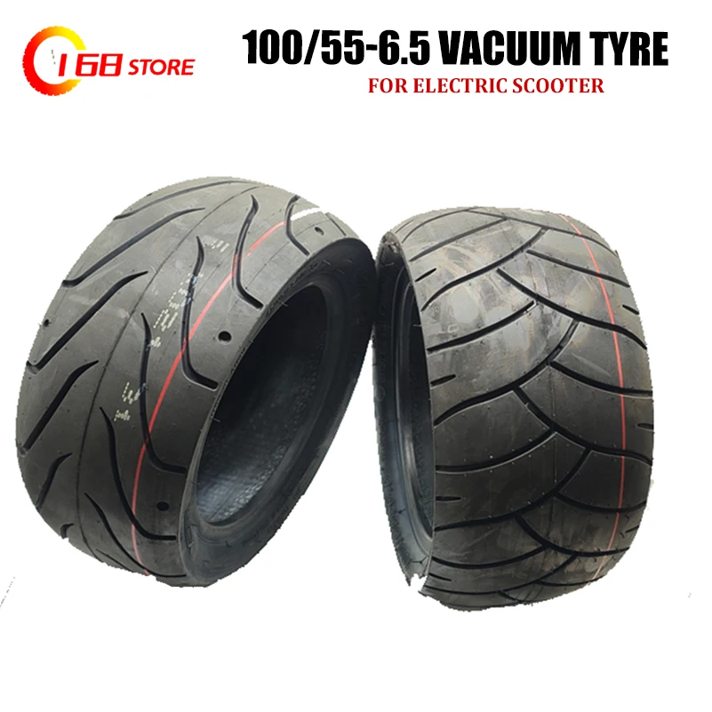 

100/55-6,5 бескамерная шина 100/65-6,5 утолщенная износостойкая вакуумная шина с воздушным клапаном для электрического скутера