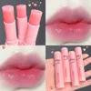 1PC Natural Peach Lip Balm Long-lasting Moisturizing Lipstick Temperature Change Color Lipstick Anti-drying Hydration Lip Care 1