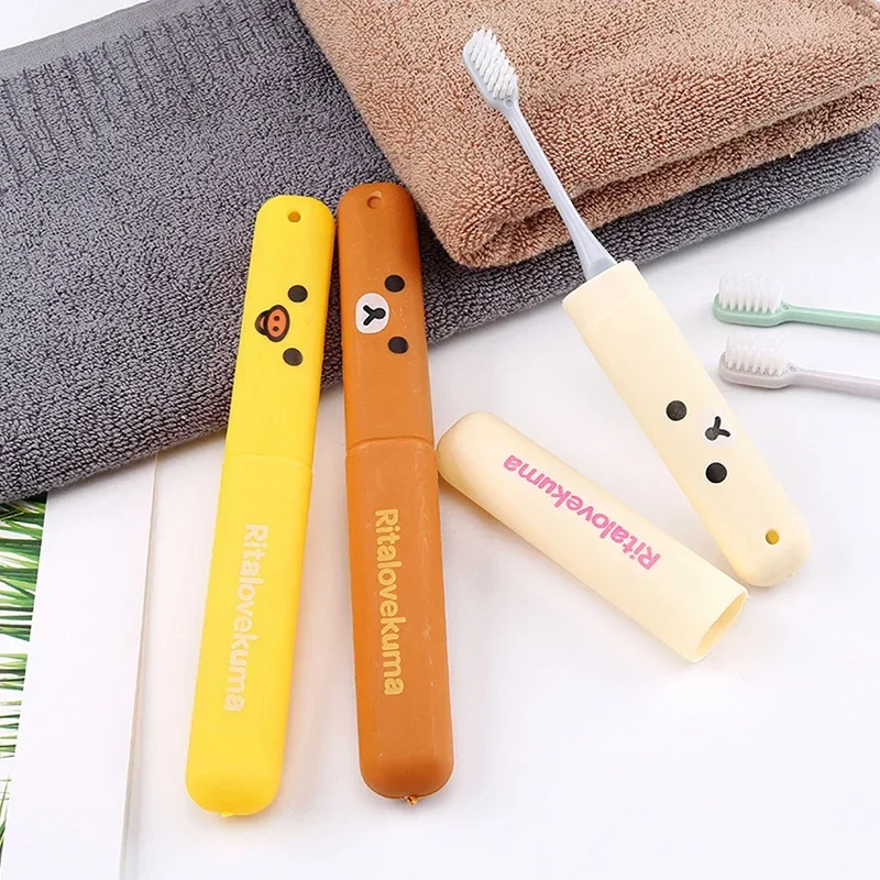 Portable Toothbrush Cover Holder Bear Cute animal Outdoor Travel Hiking Camping Toothrush Cap Case Protect Storage Cute Box toothbrush holder,toothbrush covers,toothbrush case,toothbrush storage box