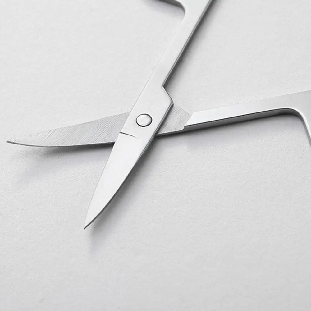 10cm Remove Suture Scissors Stainless Steel Nurse Scissors Scissors Head Straight Surgical Tools Curved G6Q1 4
