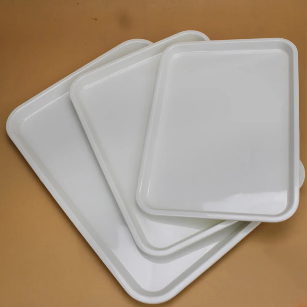 Rectangular Tray Food Serving Tray For tableware smooth/tasteless/resistant to falling Rectangular Serving Tray Kitchenware 4