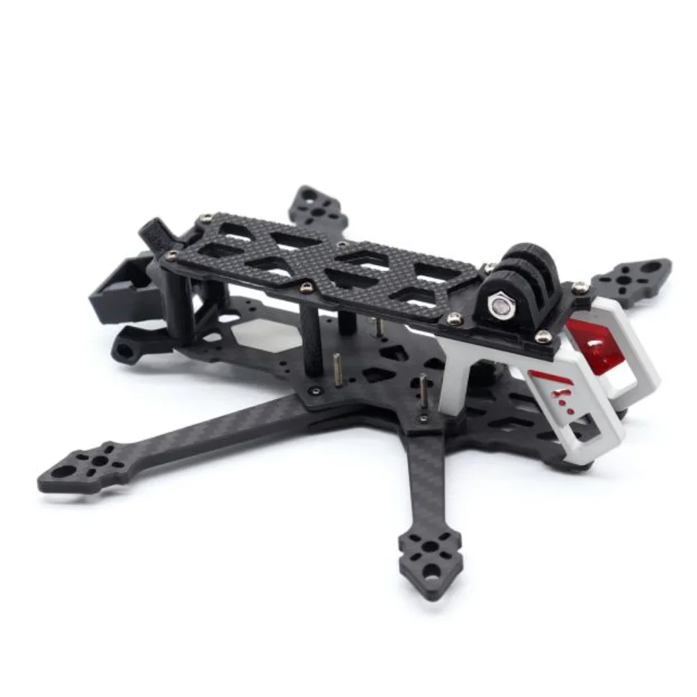 Lhcxrc Cloud-160 160Mm Interasse 3.5 Pollici Drone Frame Kit 7075 Pannello Laterale Cnc In Alluminio Per Dji O3 Air Unit Fpv Camera Pezzi Di Ricambio
