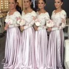 Bridesmaid Dresses Wedding Party For Women 2022 Elegant Black Satin A Line Long Night Woman's Evening Formal Gowns