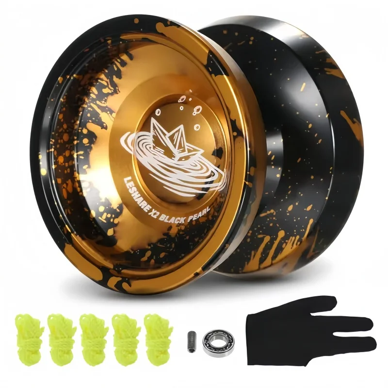 Advanced Yoyo ball bearings made of stainless steel and multi-color aluminum, suitable for children, young people, and beginners