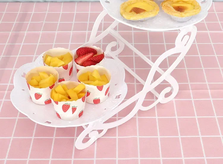 Description Picture 4 of itemCake Stand Birthday Cake Rack Display Cupcake Holder Snack Fruit Plate Wedding Party Tray Dessert Table Decoration Kitchen Tools