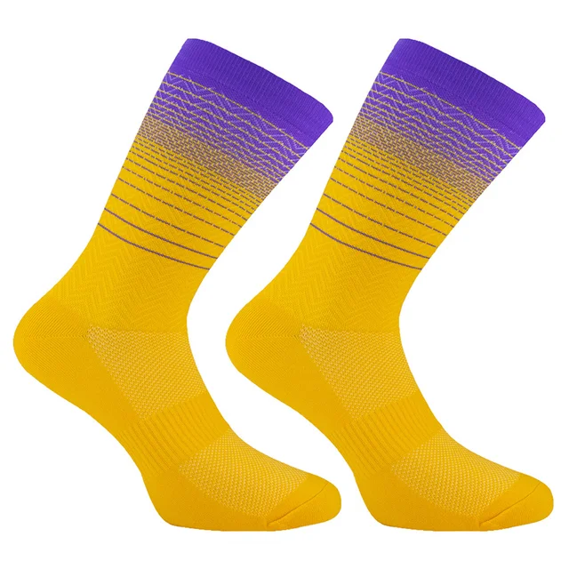 Professional 2023 Cycling Socks Men Women Bike Sports Socks Breathable Road Bicycle Socks Outdoor Racing Socks 4 Colors 6