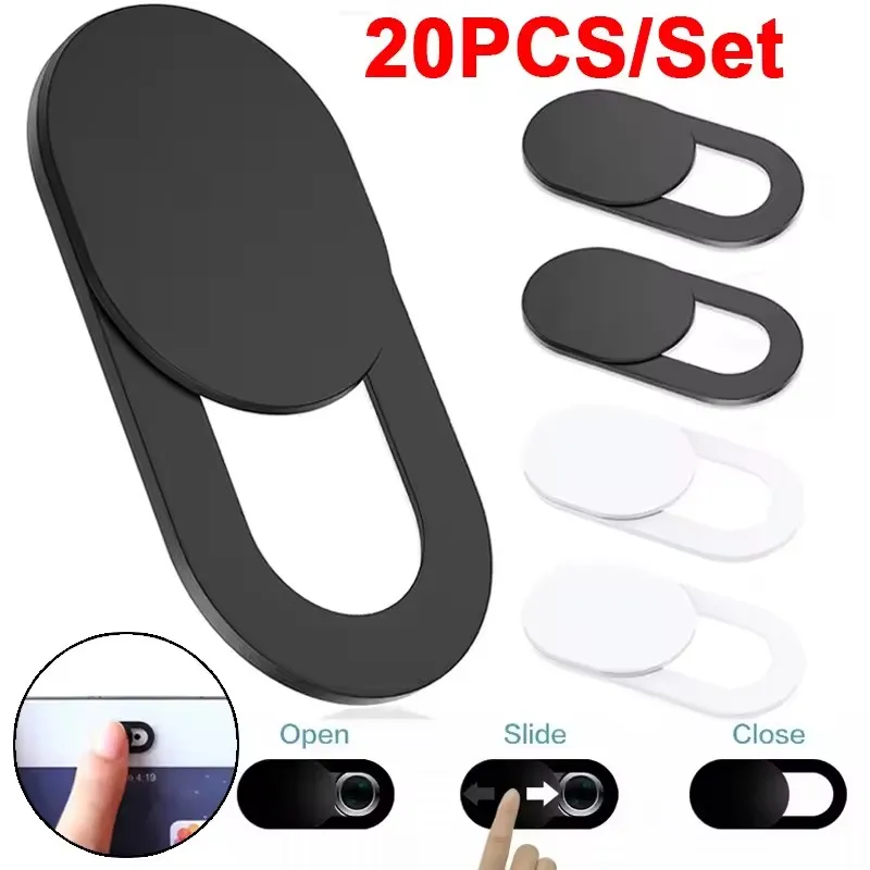 Universal Magnetic Webcam Privacy Cover Slider for Tablets, Laptops, and Mobile Devices