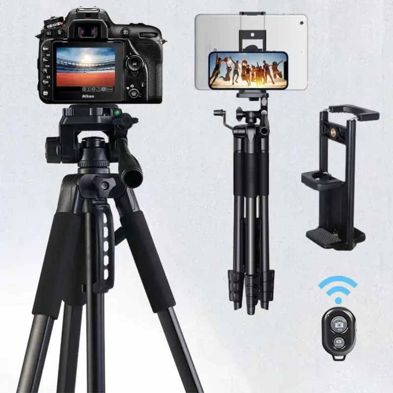 

Premium Aluminum Alloy Camera Tripod for Mobile Phones and Tablets - The Ultimate Solution for Perfect Shots