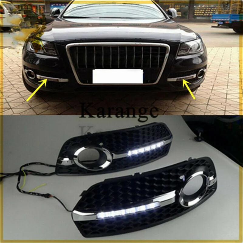 Car Styling For 2008 2009 2010 2011 2012 Audi Q5 Leds DRL LED Daytime