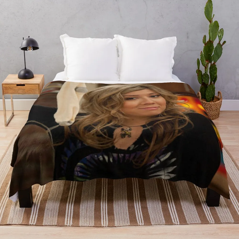 

sam pucket with butter sock Throw Blanket Fashion Sofa Blankets Designer Blankets