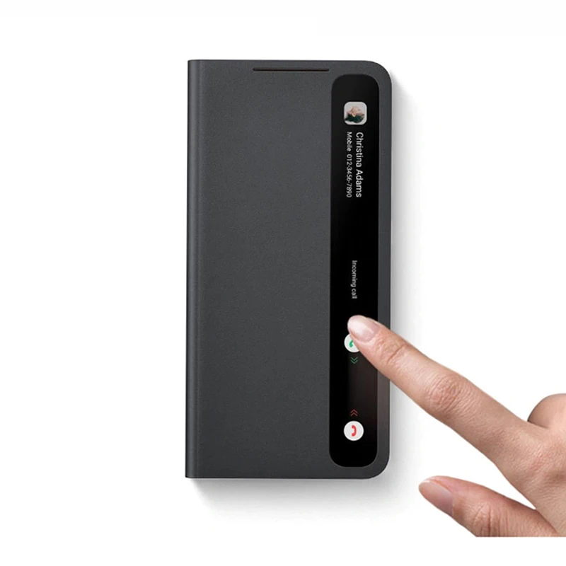 Original Smart View Mirror Flip Case For Samsung Galaxy S21