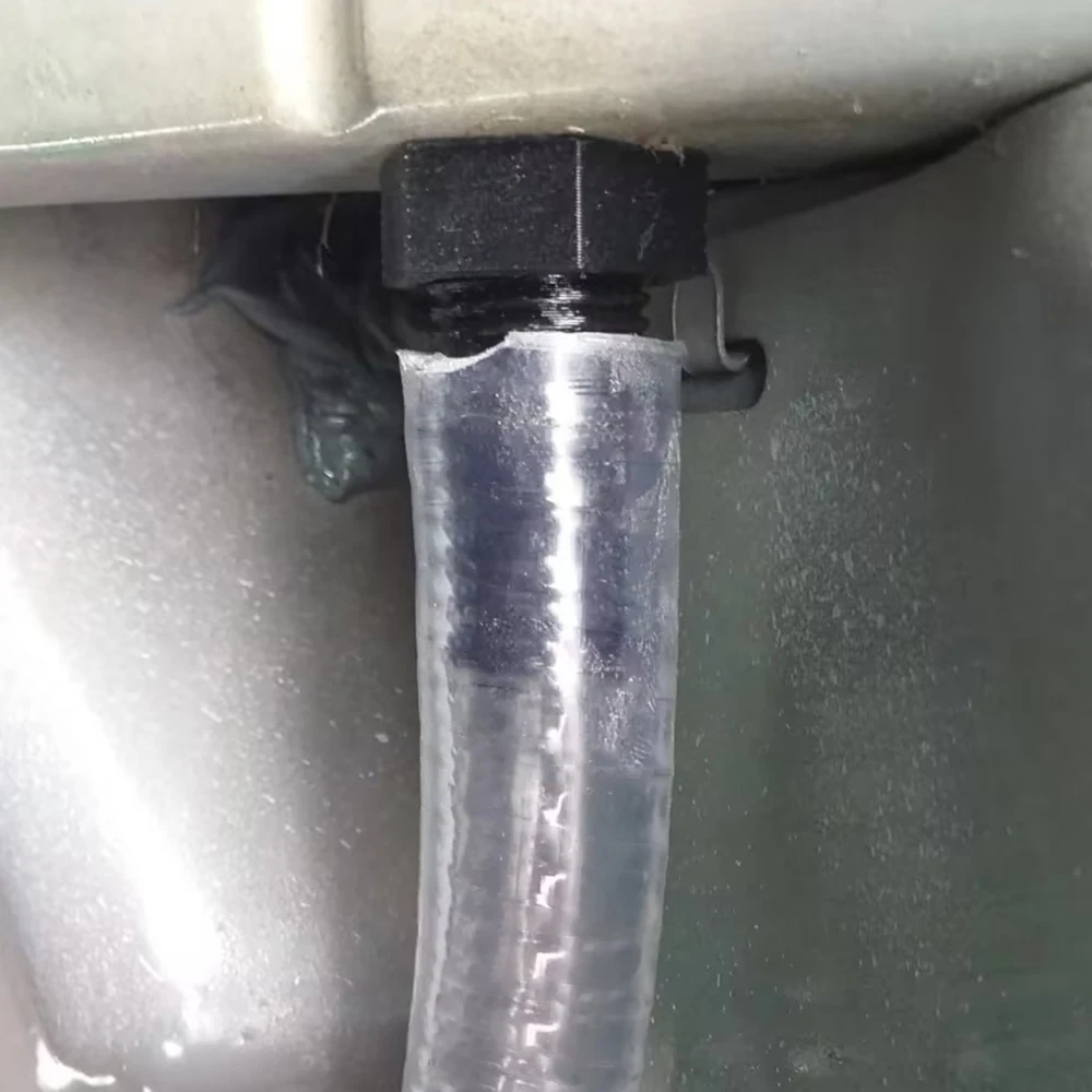 투명 실리콘 배수관 머드가드 액세서리 VW T4 배수구용 스크틀 트레이 배수 개조 펜더 물 배출구