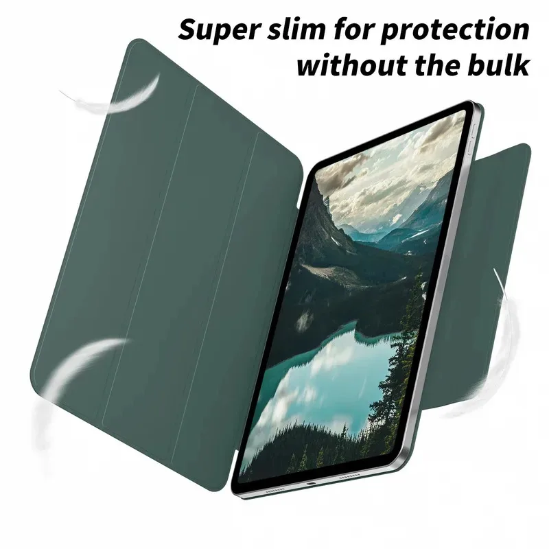 Magnetic Detachable Tablet Case with Versatile Cover Design