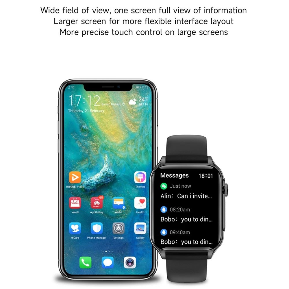 Ultra Slim AMOLED HD Bluetooth Call Smartwatch GPS Sports Waterproof Watch Men's ECG+PPG Smart Watch Android IOS