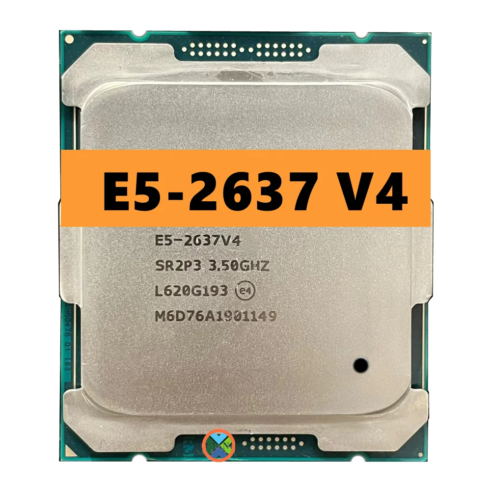 

Процессор Xeon E5 2637V4, 3,50 ГГц, 4 ядра, 20 МБ, E5 2637 V4, LGA2011-3 135 Вт, E5-2637 v4, ЦПУ, бесплатная доставка