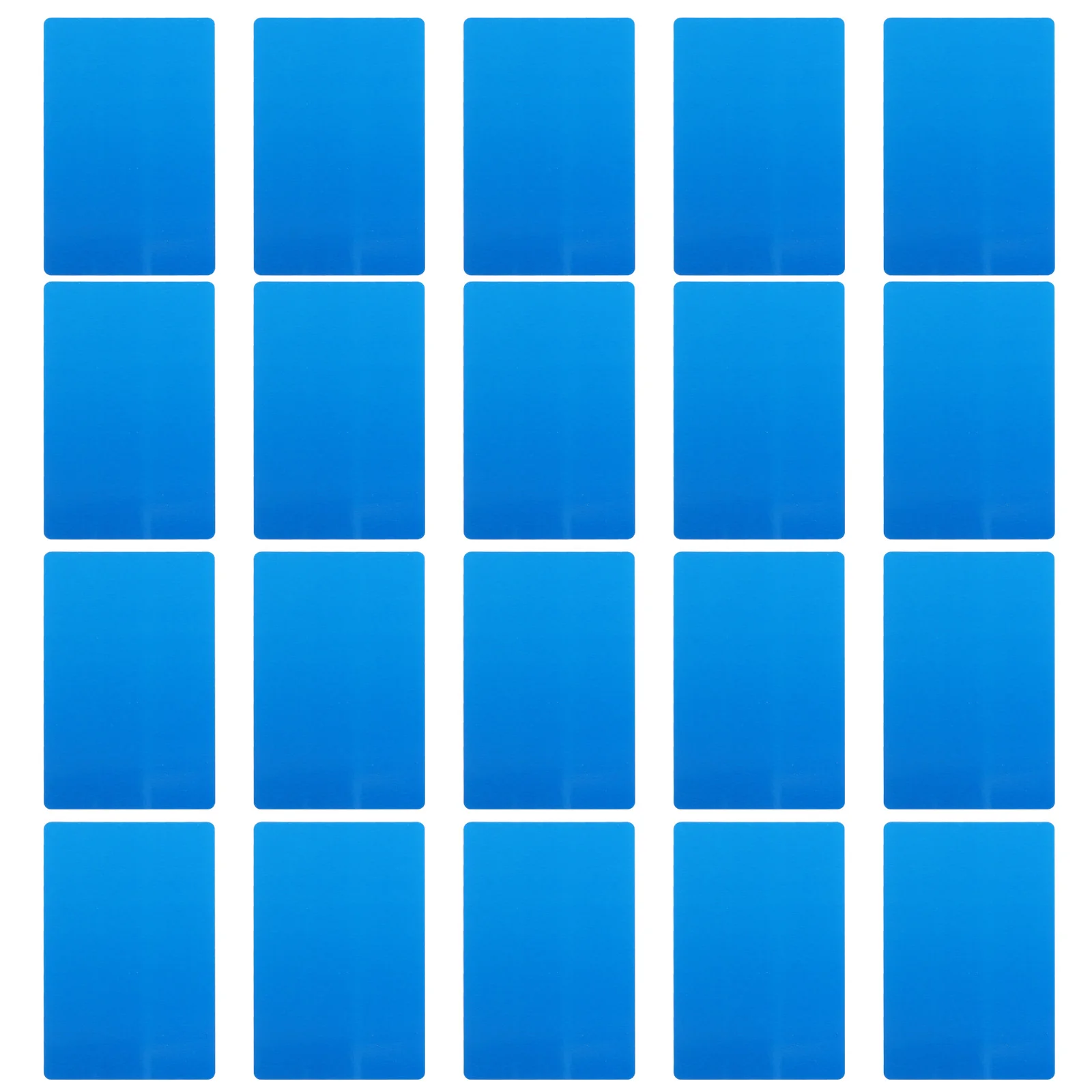 

Marking Machine Business Aluminum Sheet Business Printing Cards