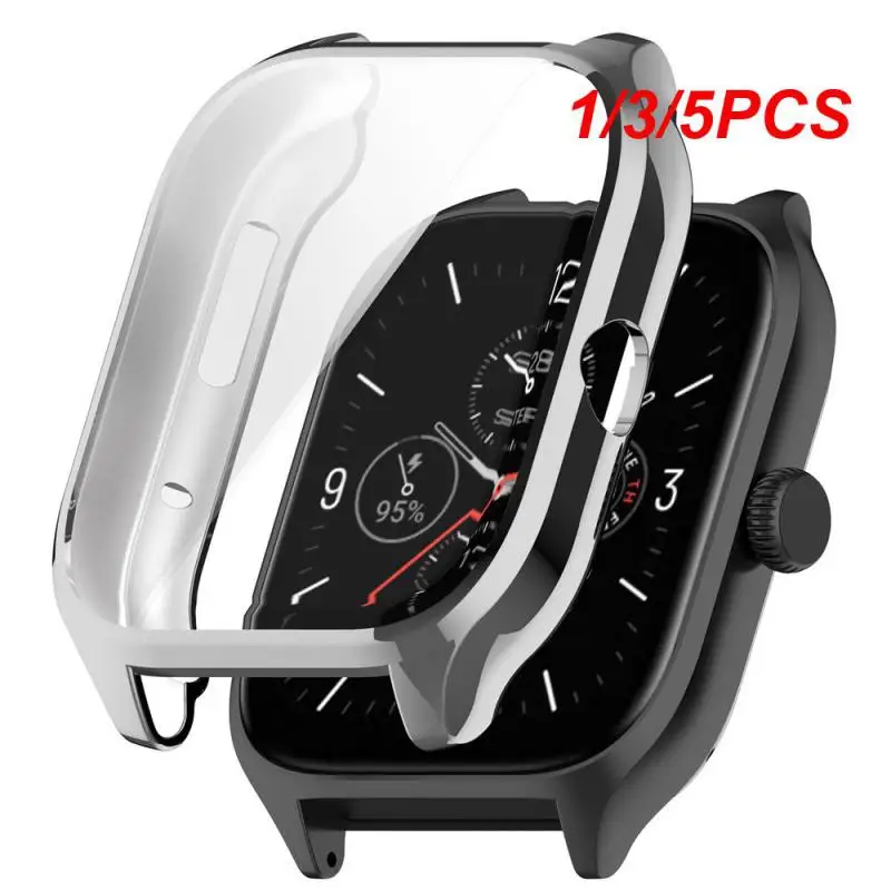 

1/3/5PCS For Amazfit GTS 4 Protective Case TPU Full Protector Smart Watch Bumper Screen Protector for Huami Amazfit GTS4 Cover