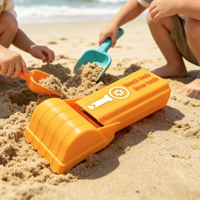 Kinderwerkzeug zum Graben, Sandspielzeug für den Strand, verdickter Baggerarm, großes Handwerkzeug für den Sommer, großes Spielzeug für draußen_voghion.com