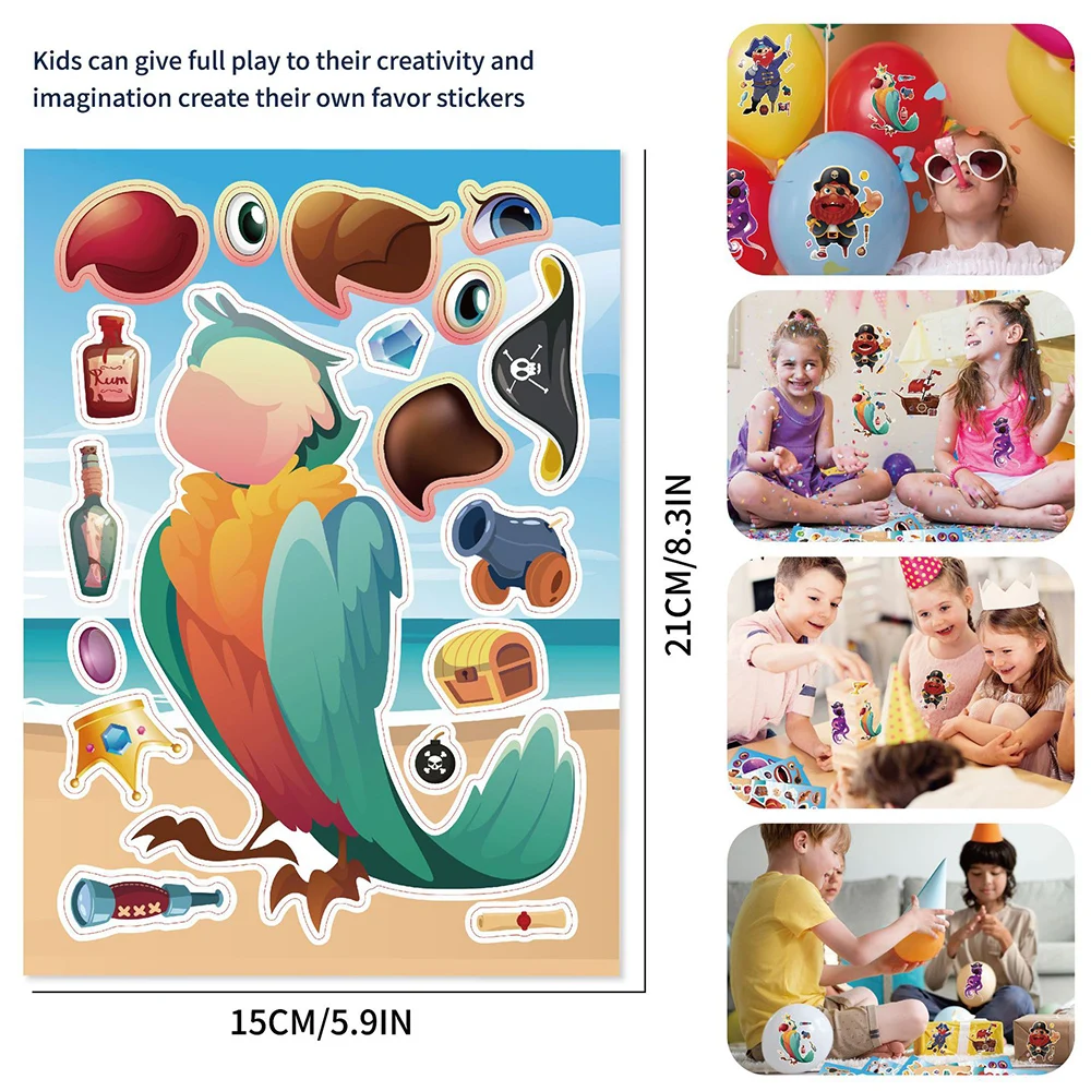 Рисунок 3 - 8/16 листов крутые наклейки-головоломки