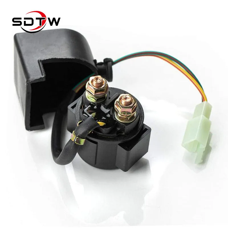 Motorcycle Starter Electromagnetic Relay for GY6 49cc 250cc ATV 4-stroke Starter