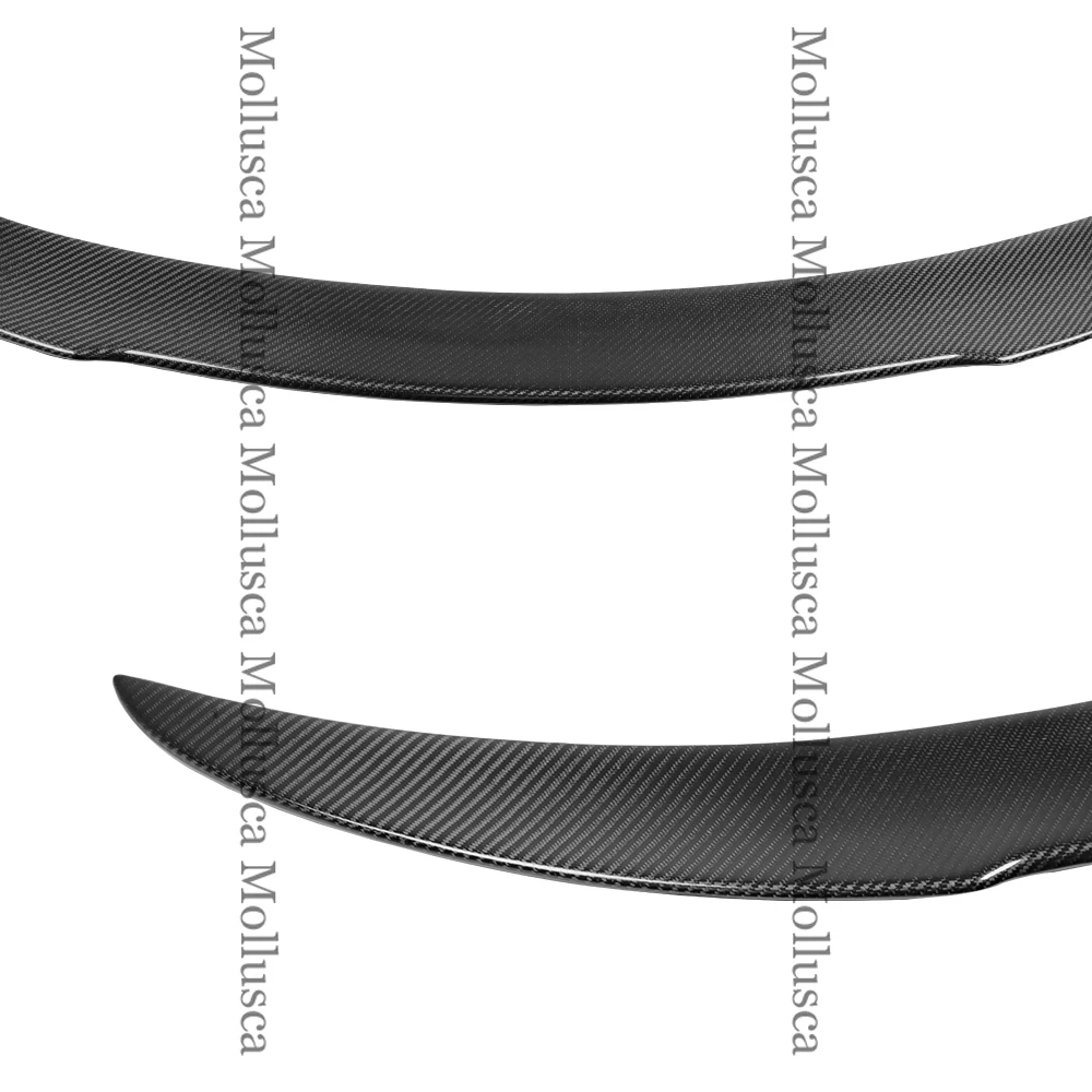 For Mercedes-Benz CLA W117 C117 FD Style Carbon Fiber Rear Spoiler Trunk Wing 2013-2019 FRP honeycomb Forged Glossy black