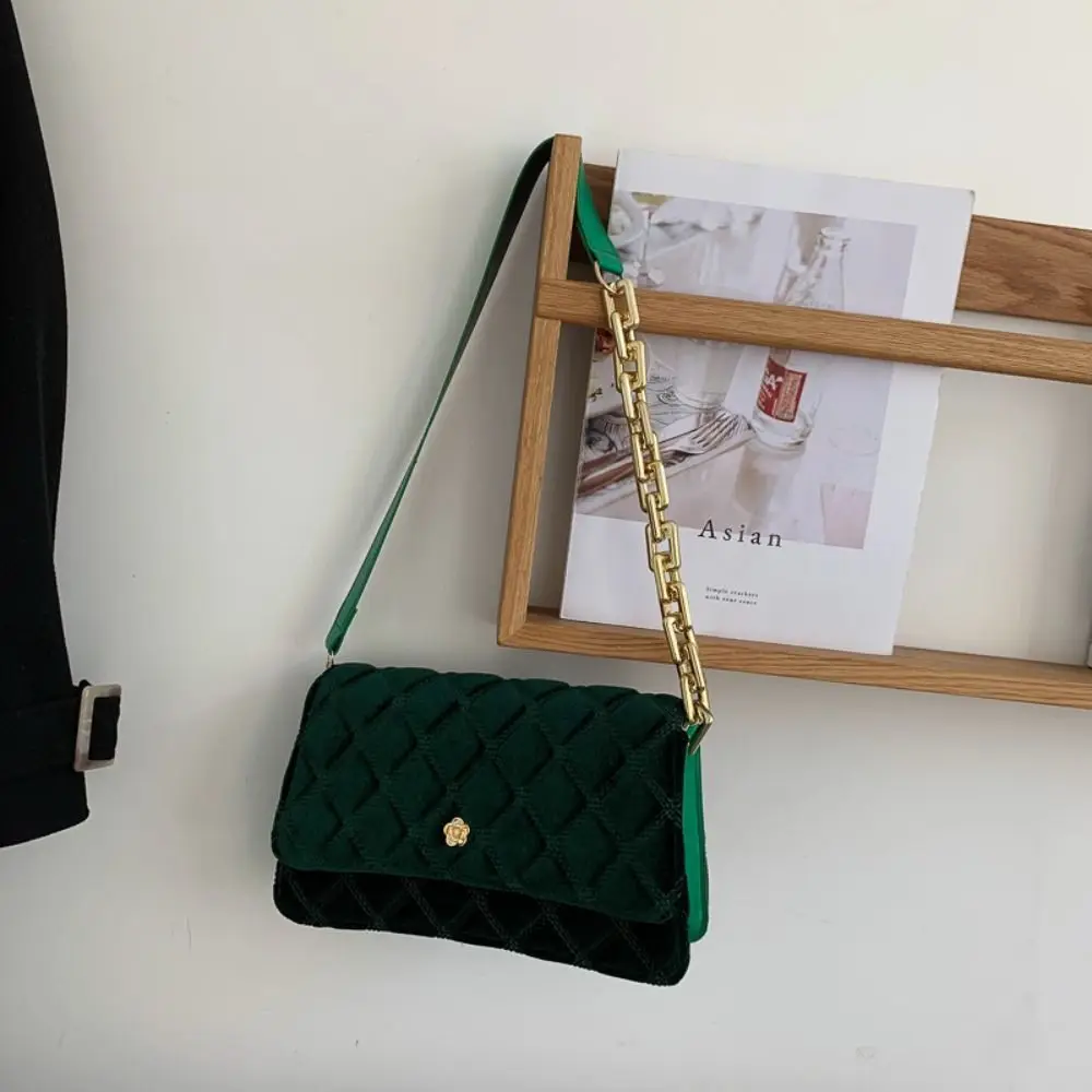 Bolso de hombro elegante con cadena elegante bolso de mujer_voghion.com
