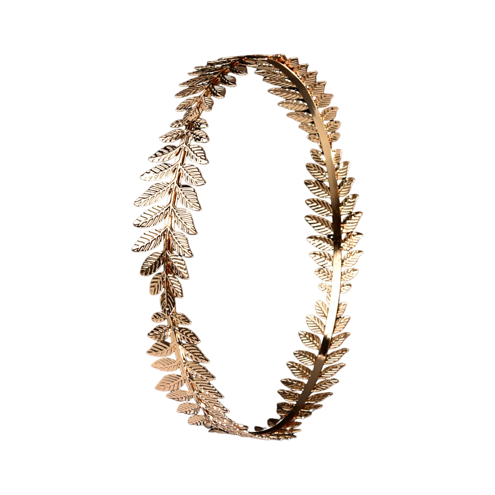 Vintage Baroque Leaf Crown Emperor Crown Leaf Wreath for Stage Performance School Ball