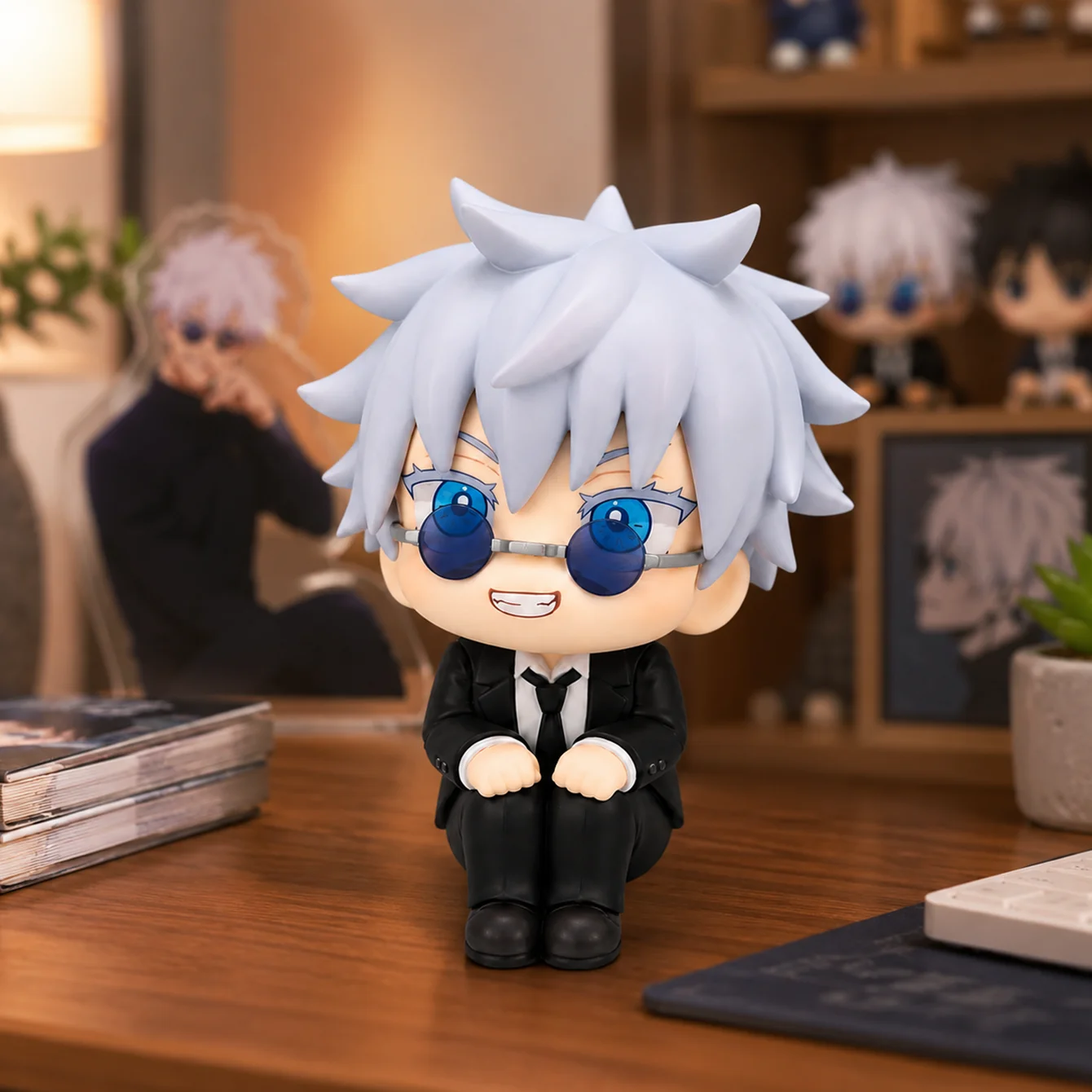 Satoru Gojo Anime Character Collectible Figurine - Unique Desktop Decoration & Gift
