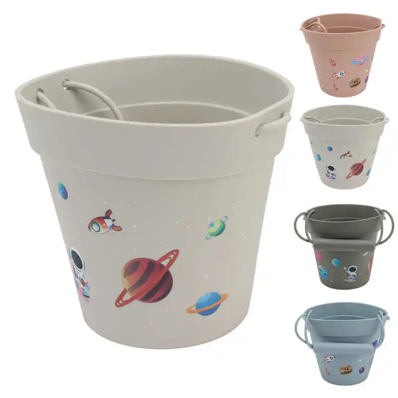 Silicone Snow Toys Parent Child Interaction Safe Waterproof Outdoor Snow Buckets and Shovels 3