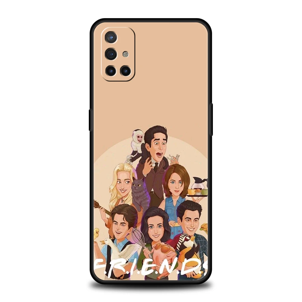 Friends TV Show Themed Silicone Phone Case - Stylish Protective Cover with TPU Material