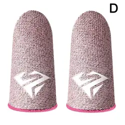 Fingertip Esports Gaming Gloves - Sweatproof Anti - Slip Touchscreen Finger Covers (2 - Pack) (D)