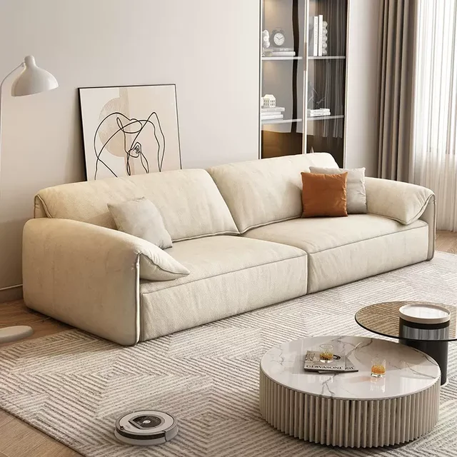 Nordic Solid Wood Corner Sofa Combination Modern Minimalist Living Room  Small Apartment Furniture Hall Reception Fabric Sofa Set - AliExpress