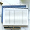 Grid Paper Notebook Notepad Suitable for Time Tracking Accounting Office 100 Pages Inventory Management Ranking A5 Spiral Pads 1