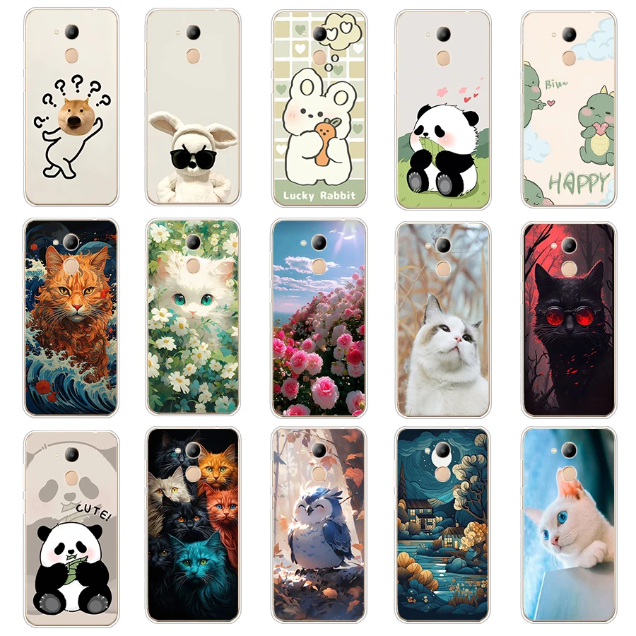 4 Per Honor 6/6X/6C/6C Pro/Magic4 Lite 5G Custodia Tpu Custodia Protettiva In Silicone Morbido
