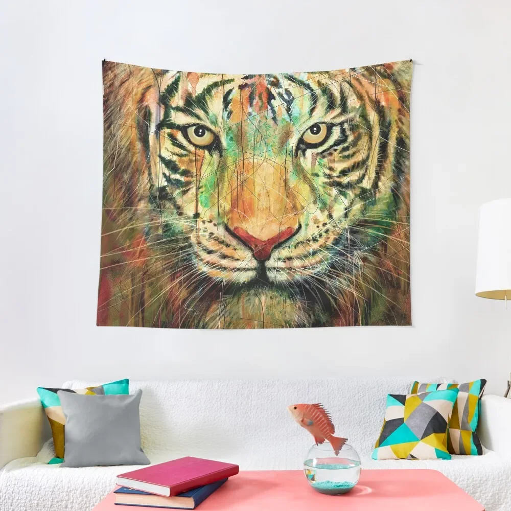 

Tiger Tapestry Wall Hanging Wall Wall Decoration Room Aesthetic Decor Decoration For Home Tapestry