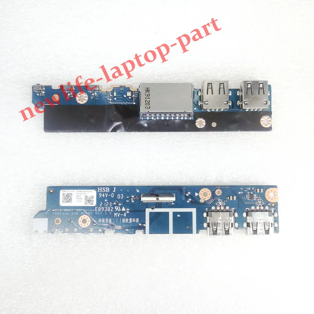 Original para Asus Vivobook Flip 14 Tp412 Tp412ua Placa do Leitor de Cartão Placa de Interface Usb Placa de Interruptor 60nb0j70-us1030 Novo