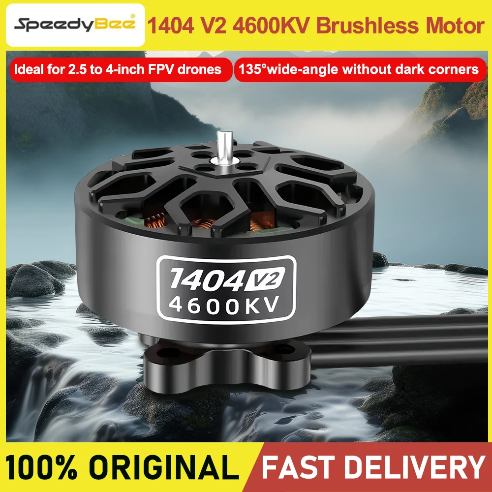 SpeedyBee 1404 V2 Motor 4600KV 4S LiPo for Bee25 FPV Drone