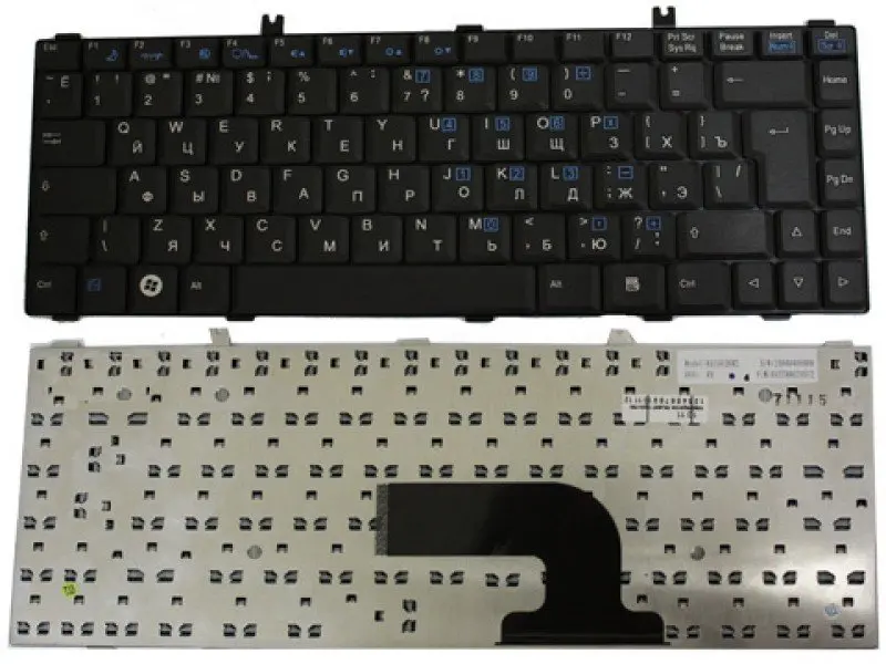 Клавиатура для ноутбука Fujitsu Amilo LA1703 LA1705 черная | Компьютеры и офис