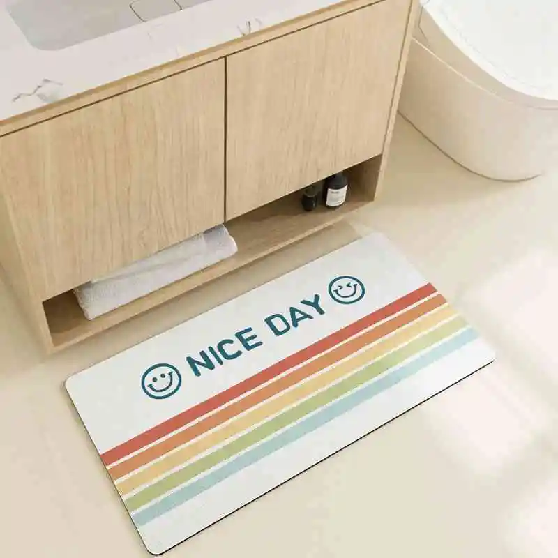 

2023 bathroom mats, kitchens Household restrooms, non slip foot mats